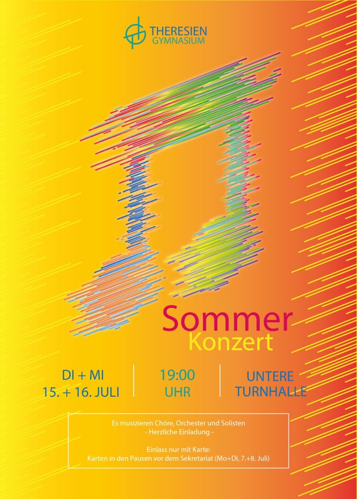 Plakat Sommerkonzert 2025 aktuell