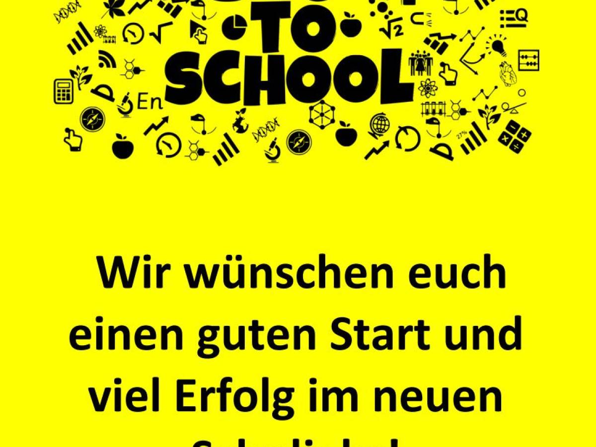 BACK TO SCHOOL